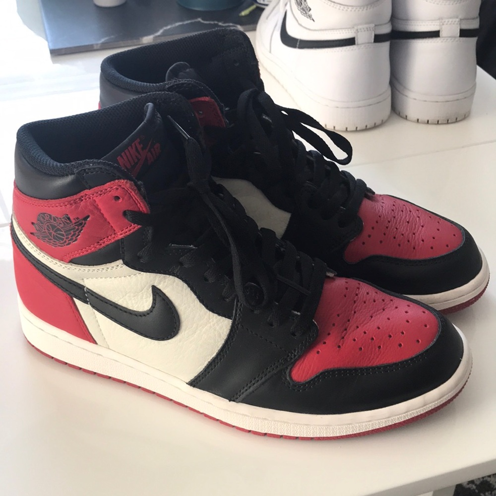 Jordan 1 Bred Toe